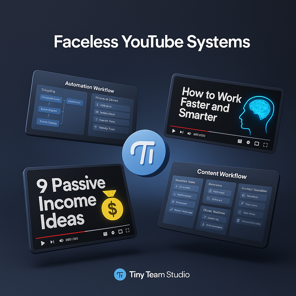 Faceless YouTube Systems